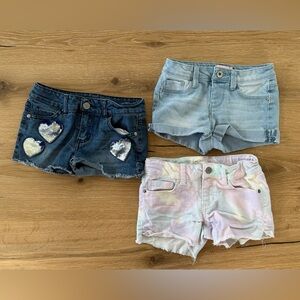 3 pair Girls Shorts, only worn a few times